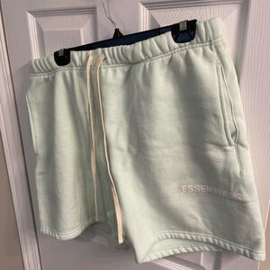 Fear of God Essentials Mint Green Shorts